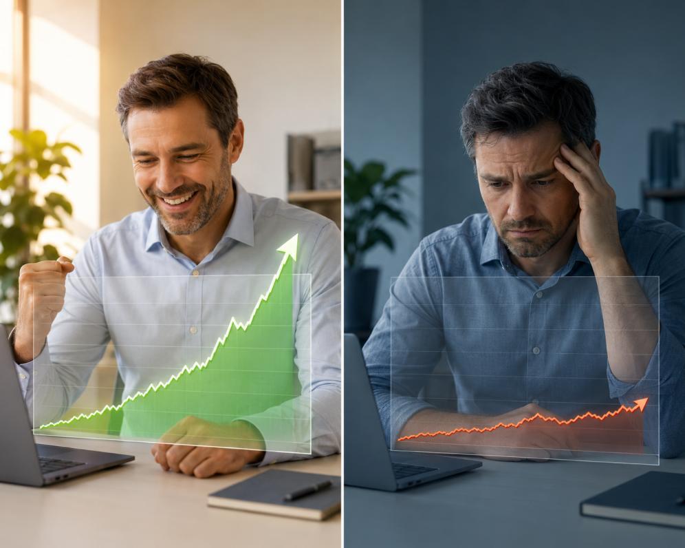 Index S&P 500 zarobil priemerne 10,2 % ročne. Prečo investorom zostalo iba 6,3 %?